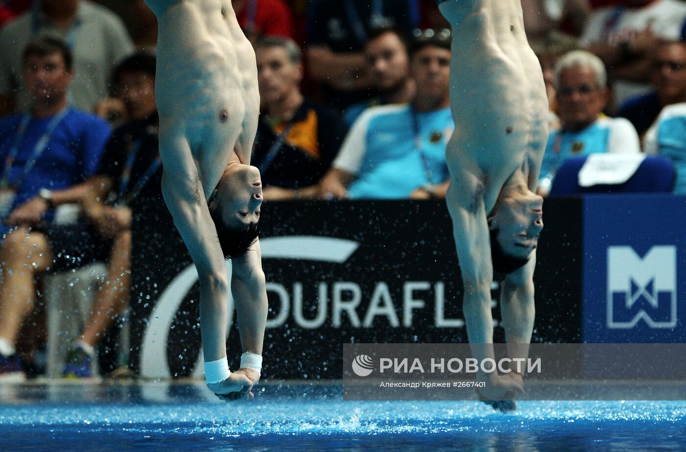 Чемпионат мира FINA 2015. Синхронные прыжки в воду. Мужчины. Трамплин 3м. Финал