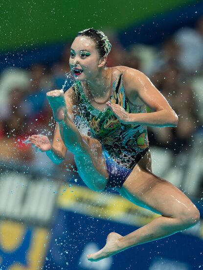 Чемпионат мира FINA 2015. Синхронное плавание. Группы. Произвольная программа. Предварительный раунд