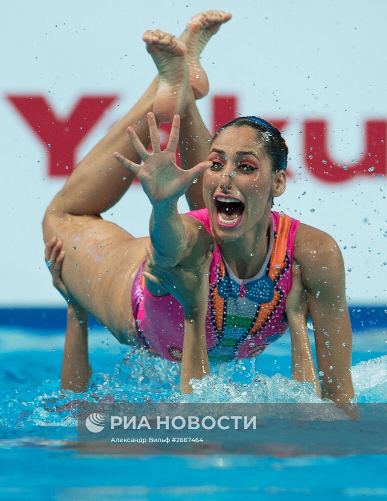 Чемпионат мира FINA 2015. Синхронное плавание. Группы. Произвольная программа. Предварительный раунд