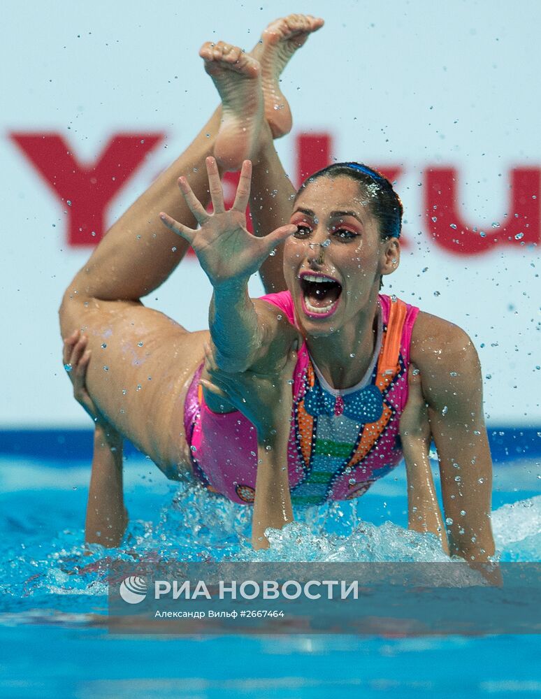 Чемпионат мира FINA 2015. Синхронное плавание. Группы. Произвольная программа. Предварительный раунд