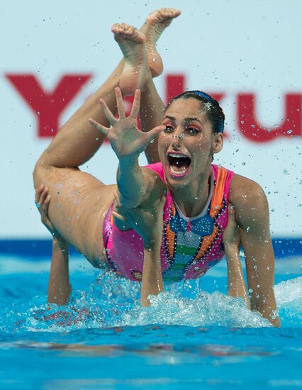 Чемпионат мира FINA 2015. Синхронное плавание. Группы. Произвольная программа. Предварительный раунд