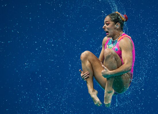 Чемпионат мира FINA 2015. Синхронное плавание. Группы. Произвольная программа. Предварительный раунд