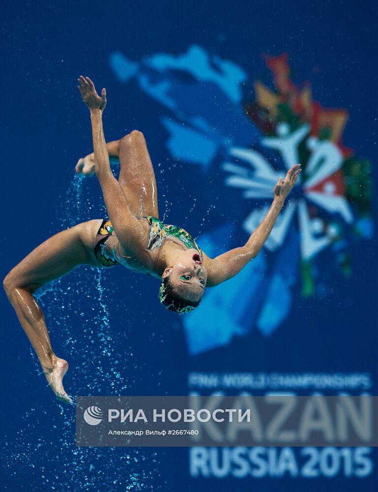 Чемпионат мира FINA 2015. Синхронное плавание. Группы. Произвольная программа. Предварительный раунд