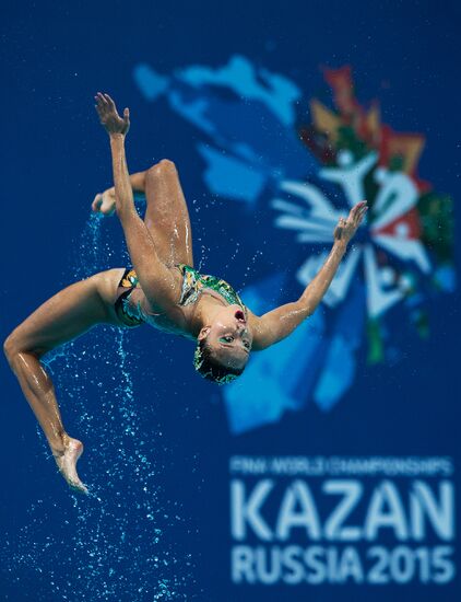 Чемпионат мира FINA 2015. Синхронное плавание. Группы. Произвольная программа. Предварительный раунд