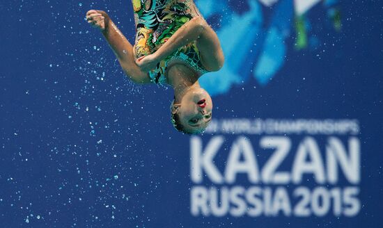 Чемпионат мира FINA 2015. Синхронное плавание. Группы. Произвольная программа. Предварительный раунд