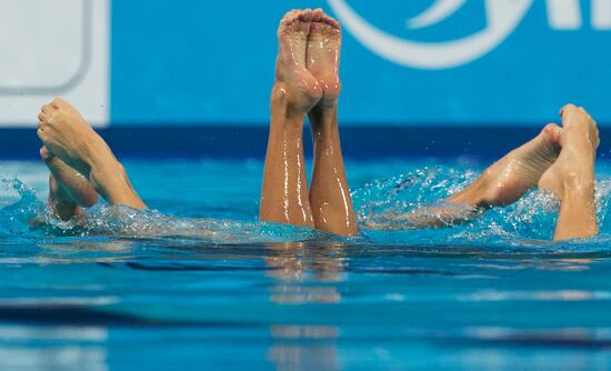 Чемпионат мира FINA 2015. Синхронное плавание. Группы. Произвольная программа. Предварительный раунд
