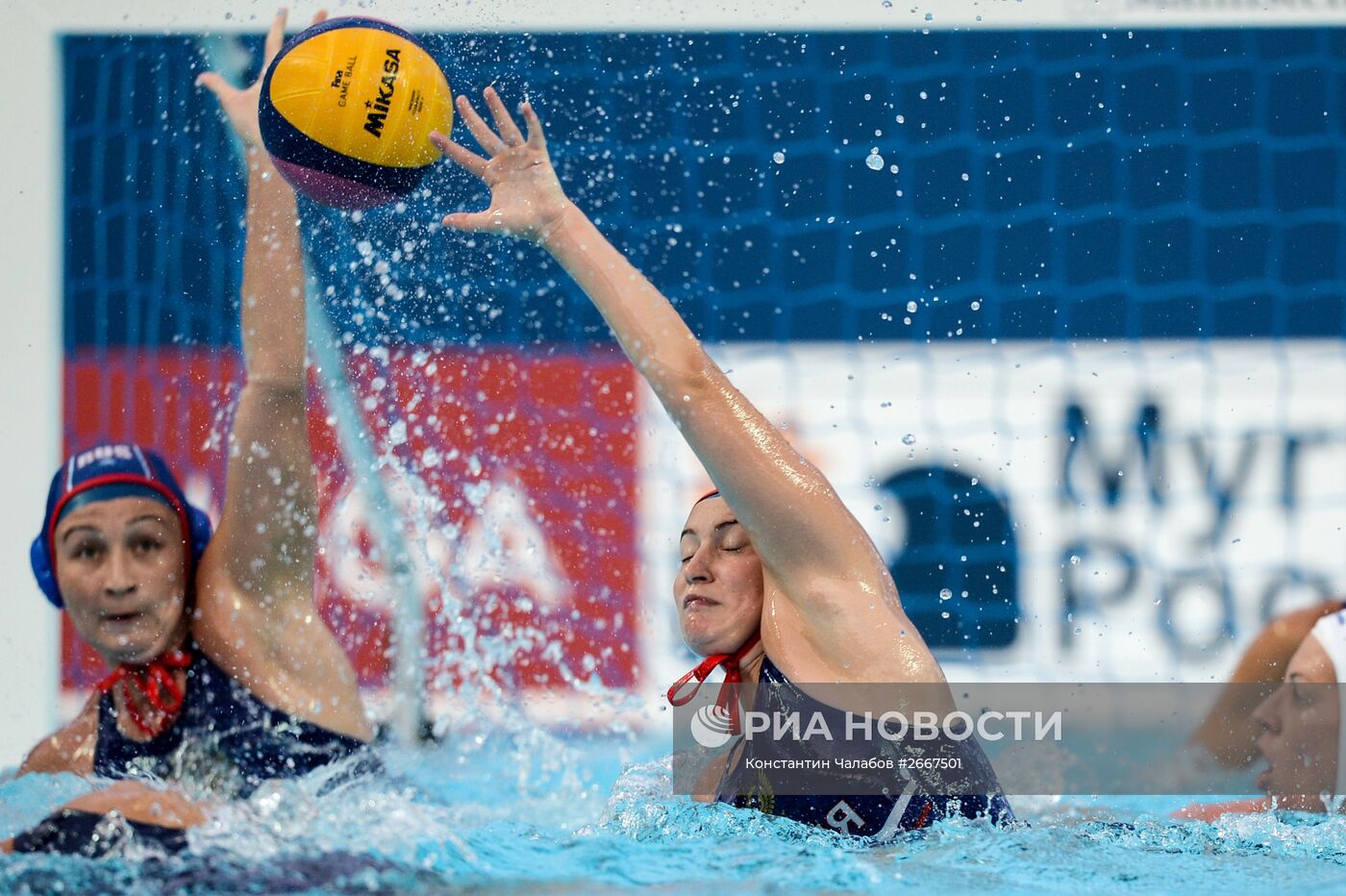 Чемпионат мира FINA 2015. Водное поло. Женщины. Матч Венгрия - Россия