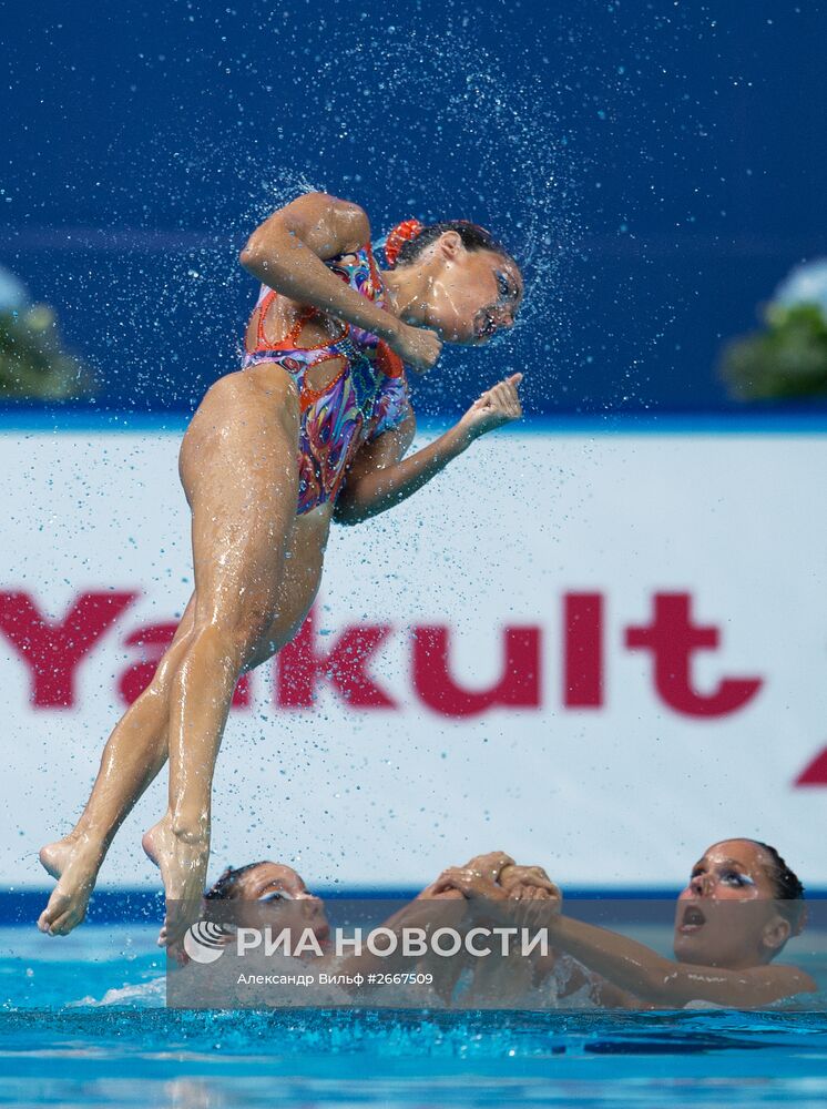 Чемпионат мира FINA 2015. Синхронное плавание. Группы. Произвольная программа. Предварительный раунд