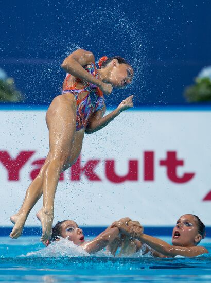 Чемпионат мира FINA 2015. Синхронное плавание. Группы. Произвольная программа. Предварительный раунд