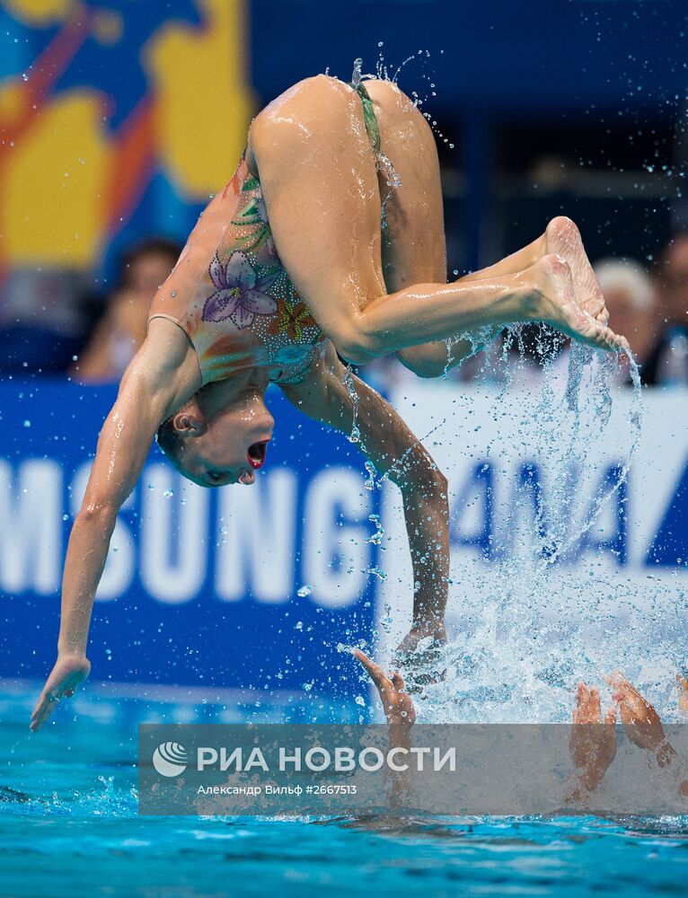 Чемпионат мира FINA 2015. Синхронное плавание. Группы. Произвольная программа. Предварительный раунд