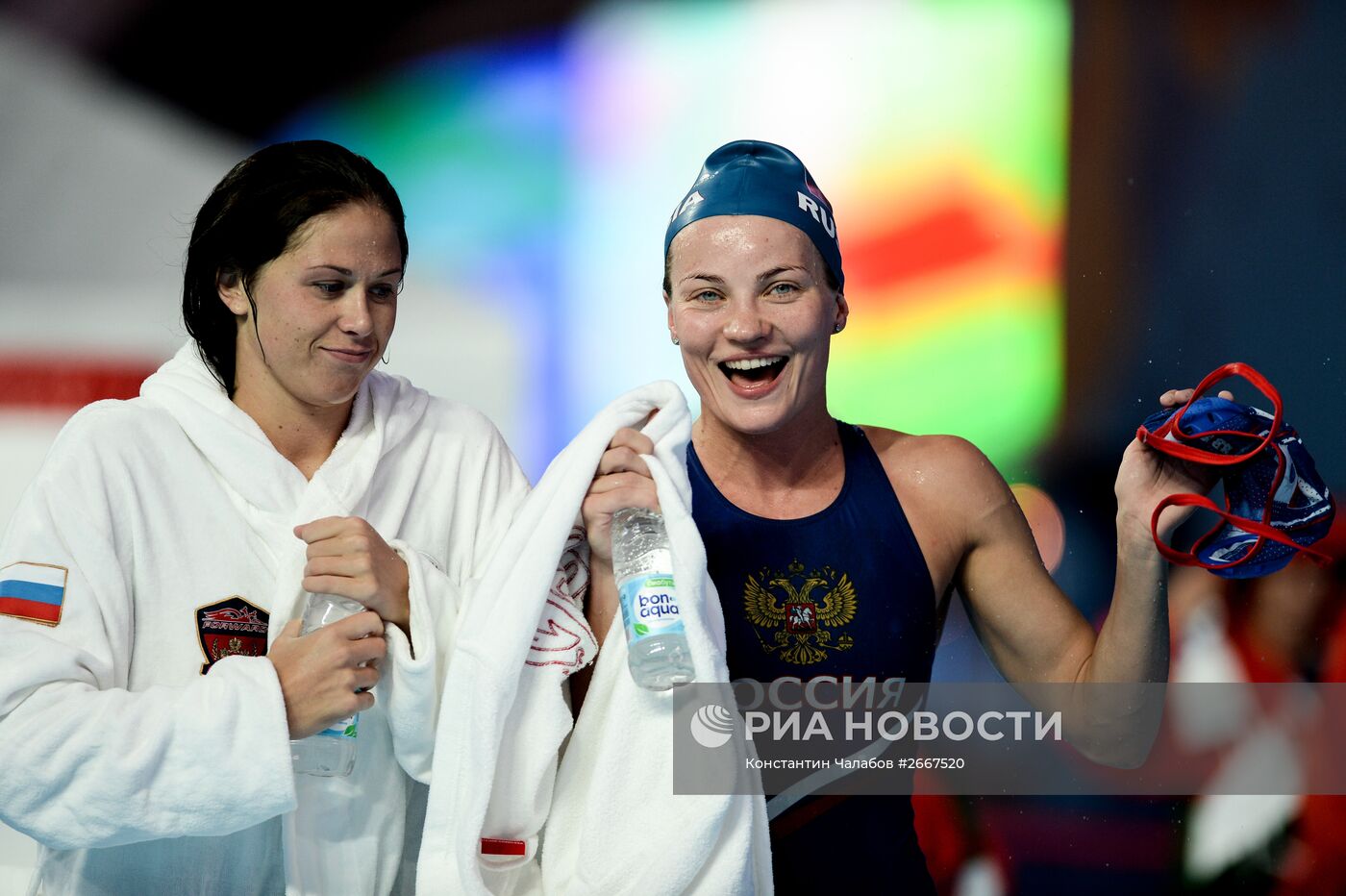 Чемпионат мира FINA 2015. Водное поло. Женщины. Матч Венгрия - Россия