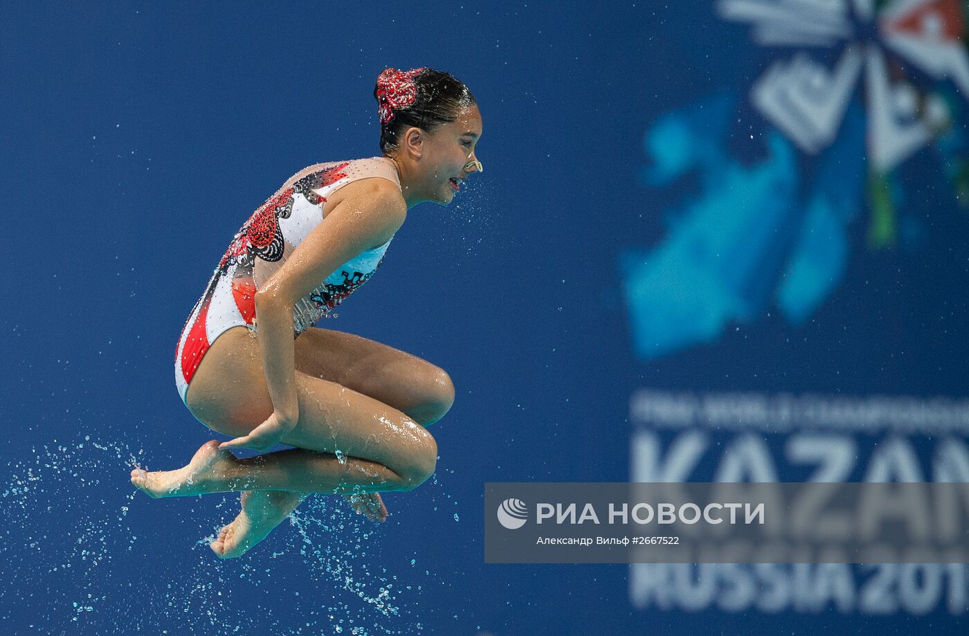 Чемпионат мира FINA 2015. Синхронное плавание. Группы. Произвольная программа. Предварительный раунд