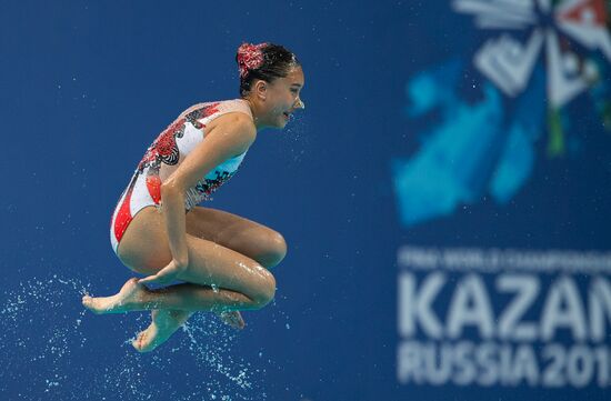 Чемпионат мира FINA 2015. Синхронное плавание. Группы. Произвольная программа. Предварительный раунд