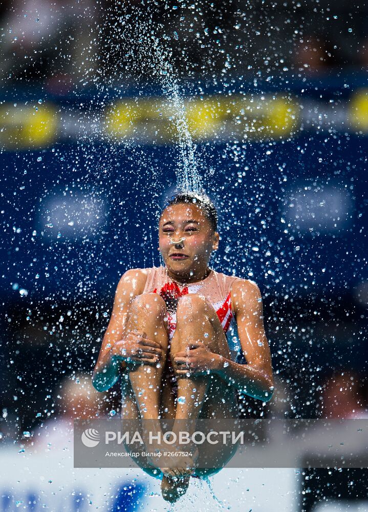 Чемпионат мира FINA 2015. Синхронное плавание. Группы. Произвольная программа. Предварительный раунд