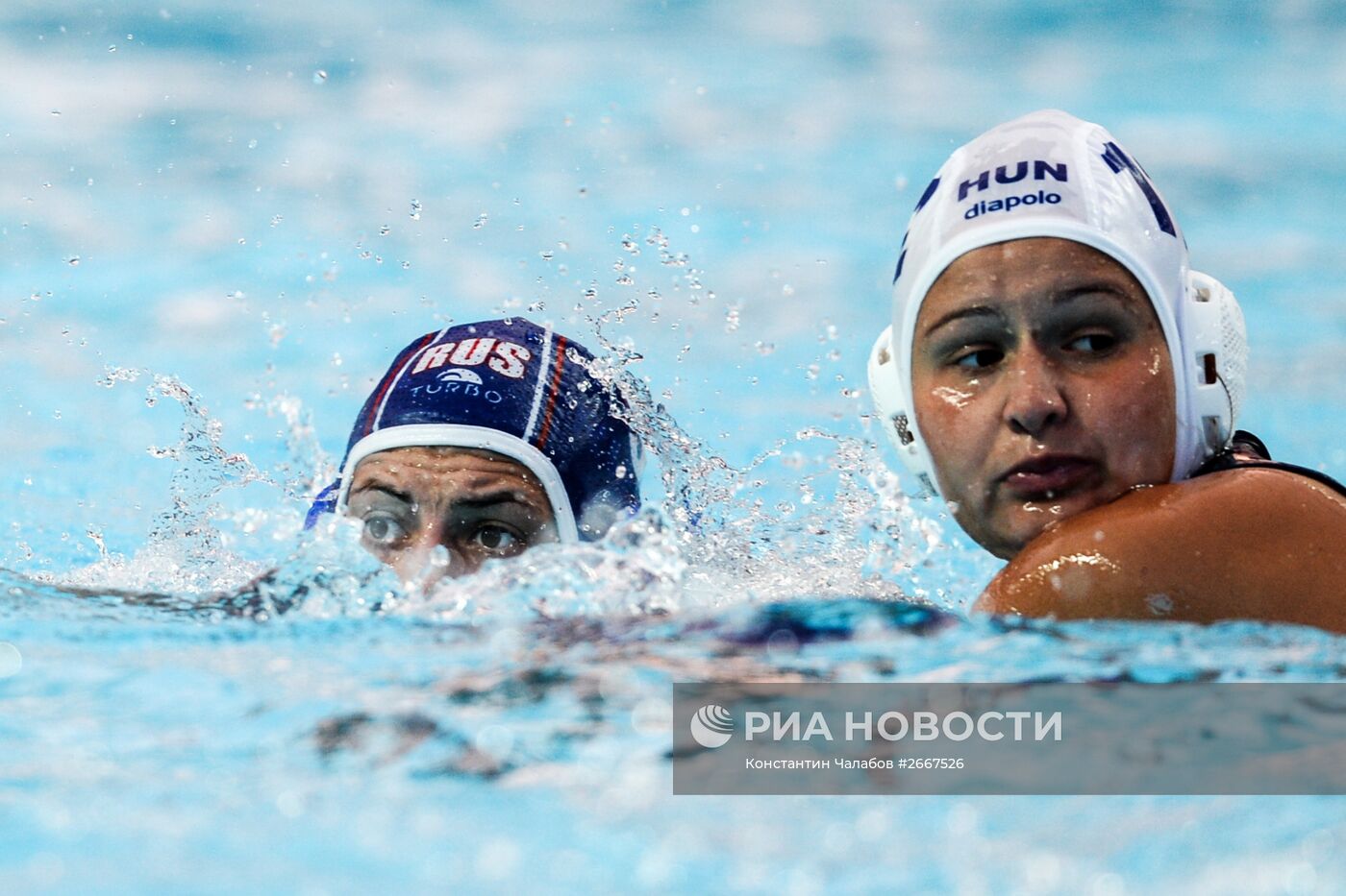 Чемпионат мира FINA 2015. Водное поло. Женщины. Матч Венгрия - Россия