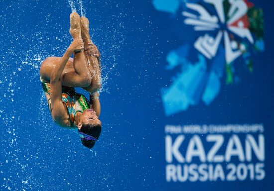Чемпионат мира FINA 2015. Синхронное плавание. Группы. Произвольная программа. Предварительный раунд