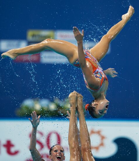 Чемпионат мира FINA 2015. Синхронное плавание. Группы. Произвольная программа. Предварительный раунд