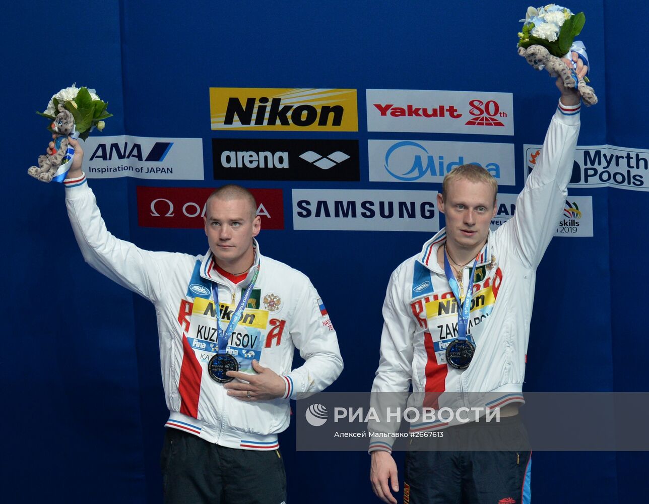 Чемпионат мира FINA 2015. Синхронные прыжки в воду. Мужчины. Трамплин 3м. Финал