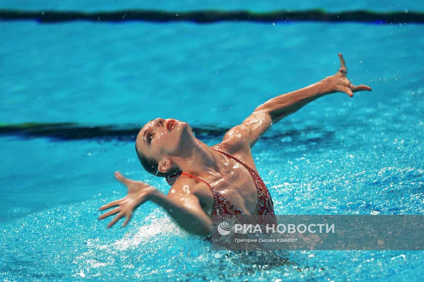 Чемпионат мира FINA 2015. Синхронное плавание. Соло. Произвольная программа. Финал