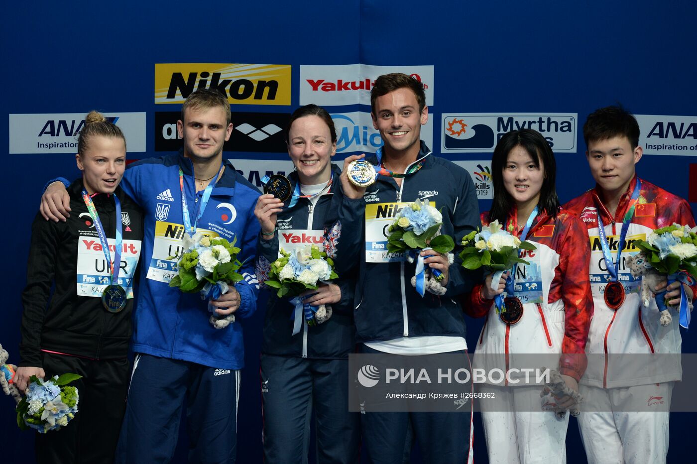 Чемпионат мира FINA 2015. Прыжки в воду. Команды. Финал