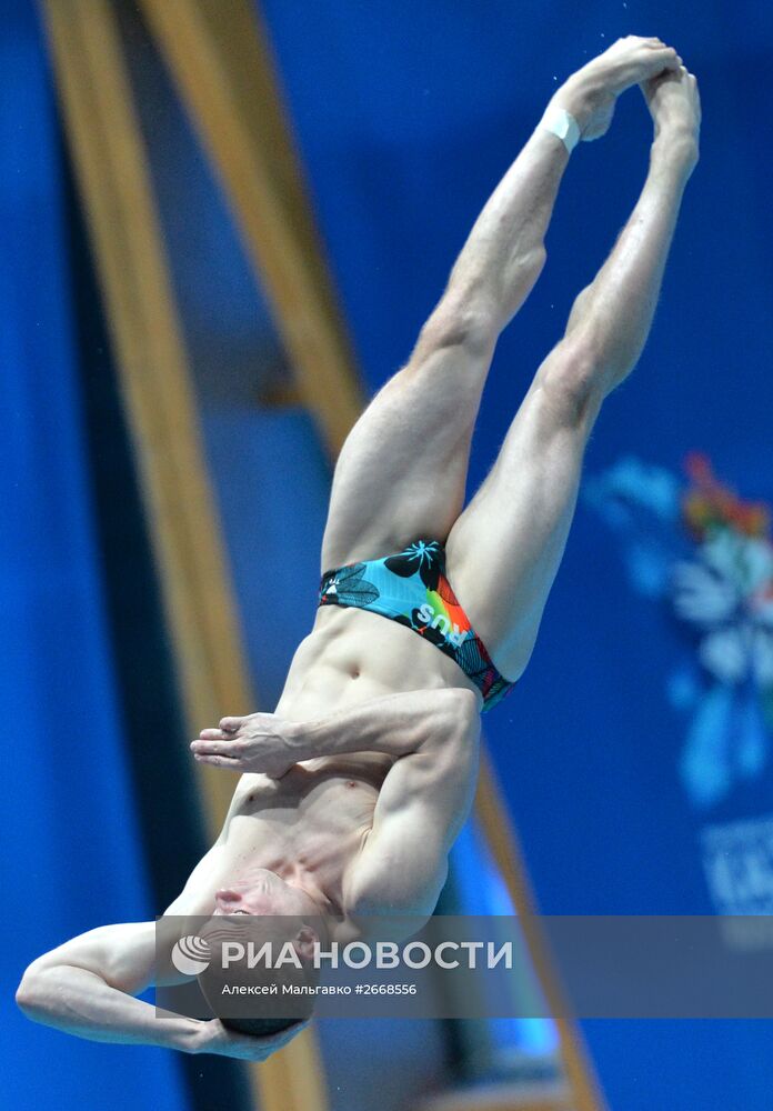 Чемпионат мира FINA 2015. Прыжки в воду. Мужчины. Трамплин 3 м. Предварительный раунд