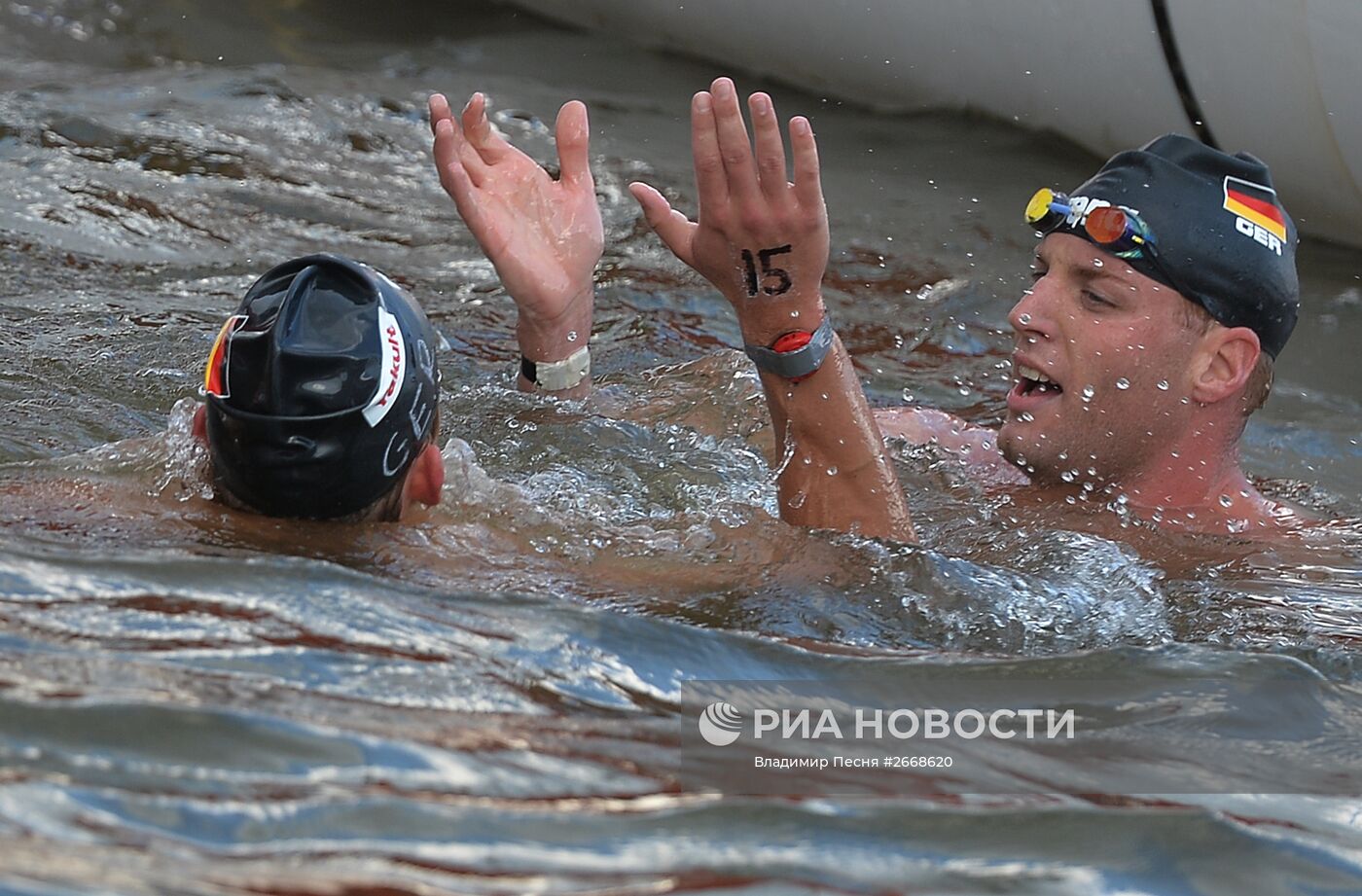 Чемпионат мира FINA 2015. Плавание на открытой воде. Команды