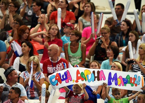 Чемпионат мира FINA 2015. Синхронное плавание. Смешанные дуэты. Произвольная программа. Финал