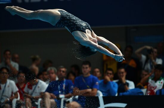 Чемпионат мира FINA 2015. Прыжки в воду. Женщины. Трамплин 3 м. Предварительный раунд