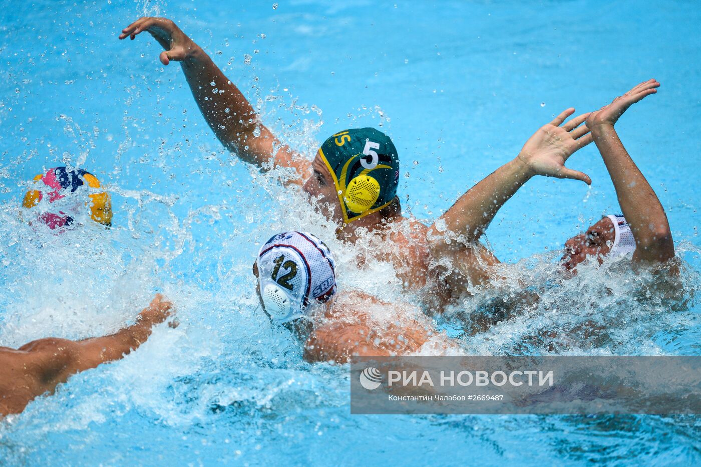 Чемпионат мира FINA 2015. Водное поло. Мужчины. Матч Сербия - Австралия