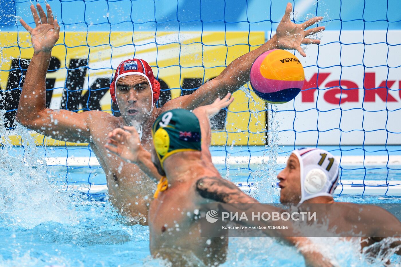 Чемпионат мира FINA 2015. Водное поло. Мужчины. Матч Сербия - Австралия