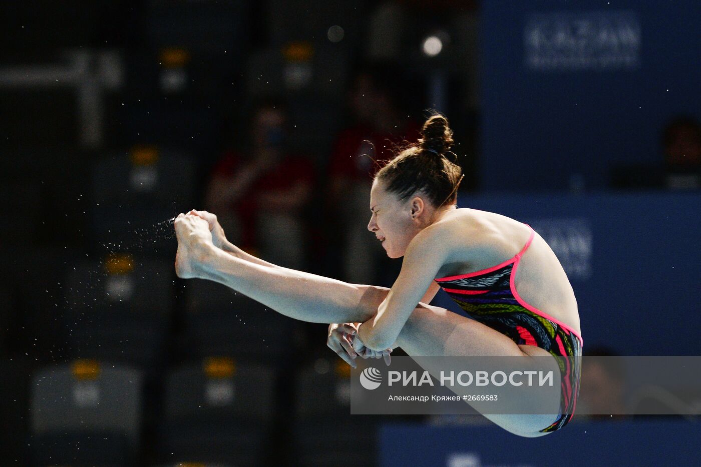 Чемпионат мира FINA 2015. Прыжки в воду. Женщины. Трамплин 3 м. Предварительный раунд