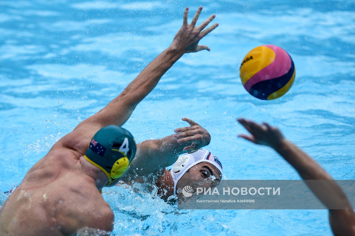 Чемпионат мира FINA 2015. Водное поло. Мужчины. Матч Сербия - Австралия
