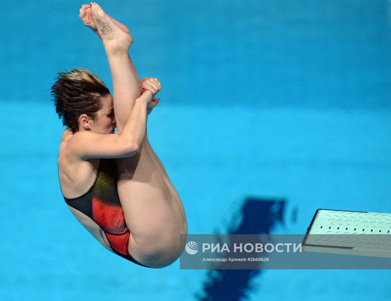 Чемпионат мира FINA 2015. Прыжки в воду. Женщины. Трамплин 3 м. Полуфинал