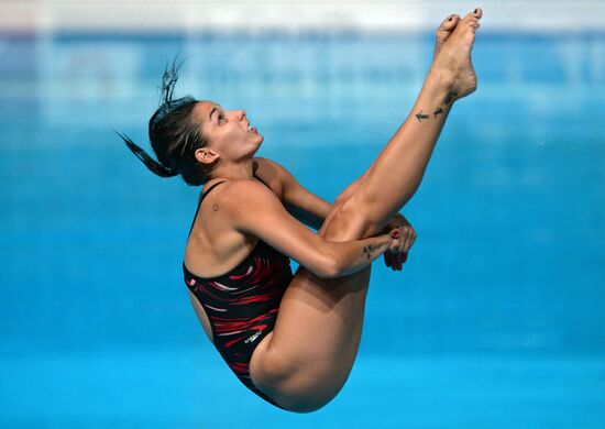 Чемпионат мира FINA 2015. Прыжки в воду. Женщины. Трамплин 3 м. Полуфинал