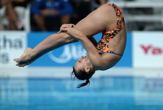 Чемпионат мира FINA 2015. Прыжки в воду. Женщины. Трамплин 3 м. Полуфинал