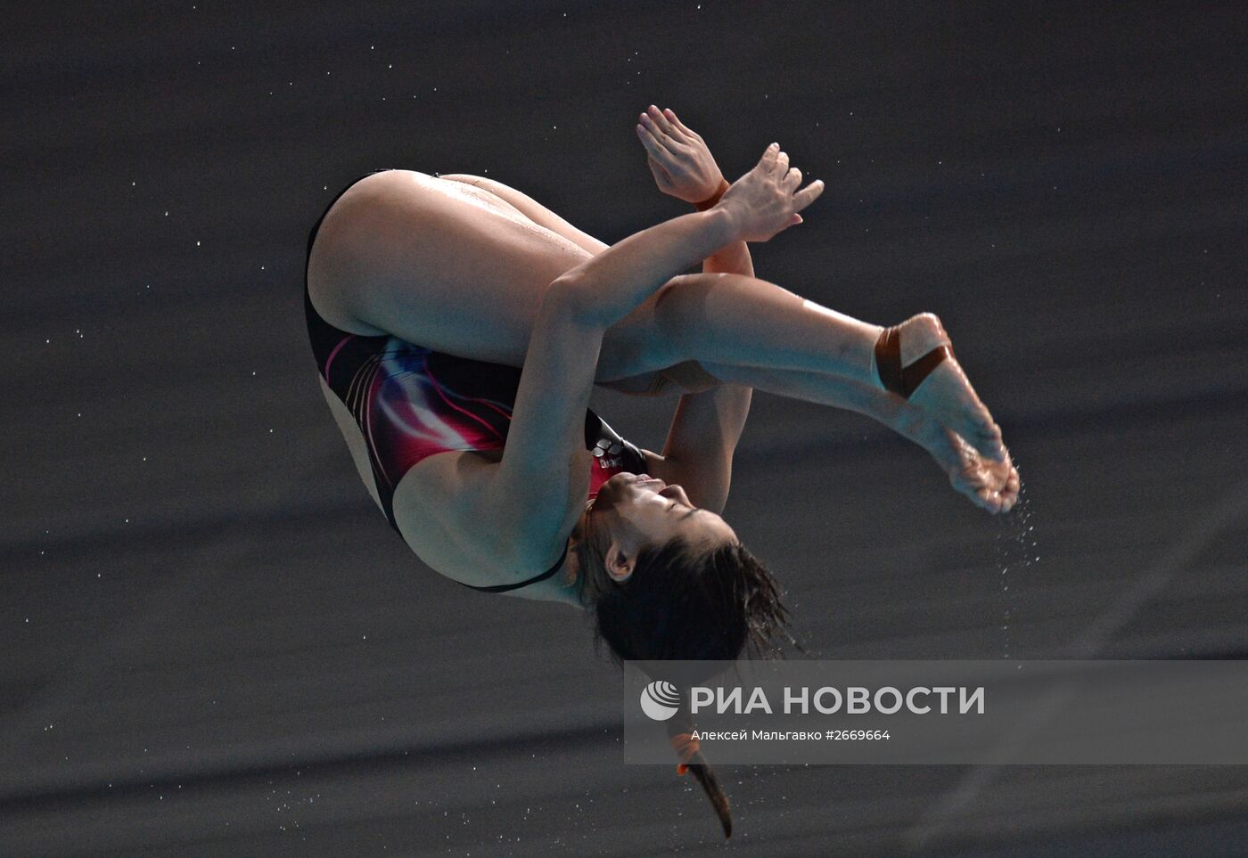 Чемпионат мира FINA 2015. Прыжки в воду. Женщины. Трамплин 3 м. Полуфинал