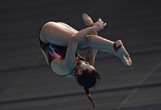Чемпионат мира FINA 2015. Прыжки в воду. Женщины. Трамплин 3 м. Полуфинал
