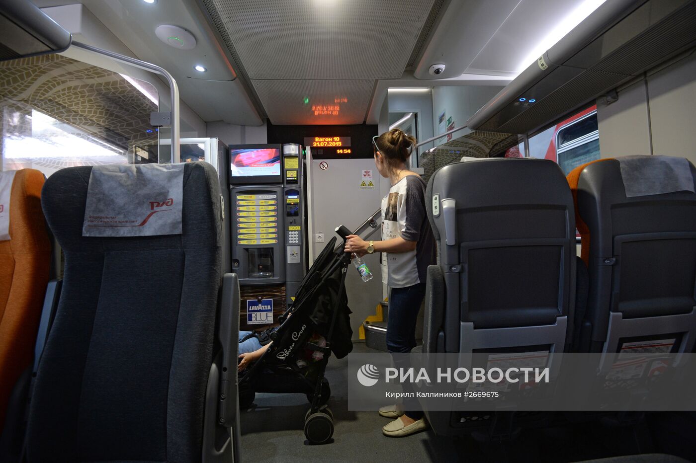 Запуск нового двухэтажного поезда сообщением Москва - Воронеж