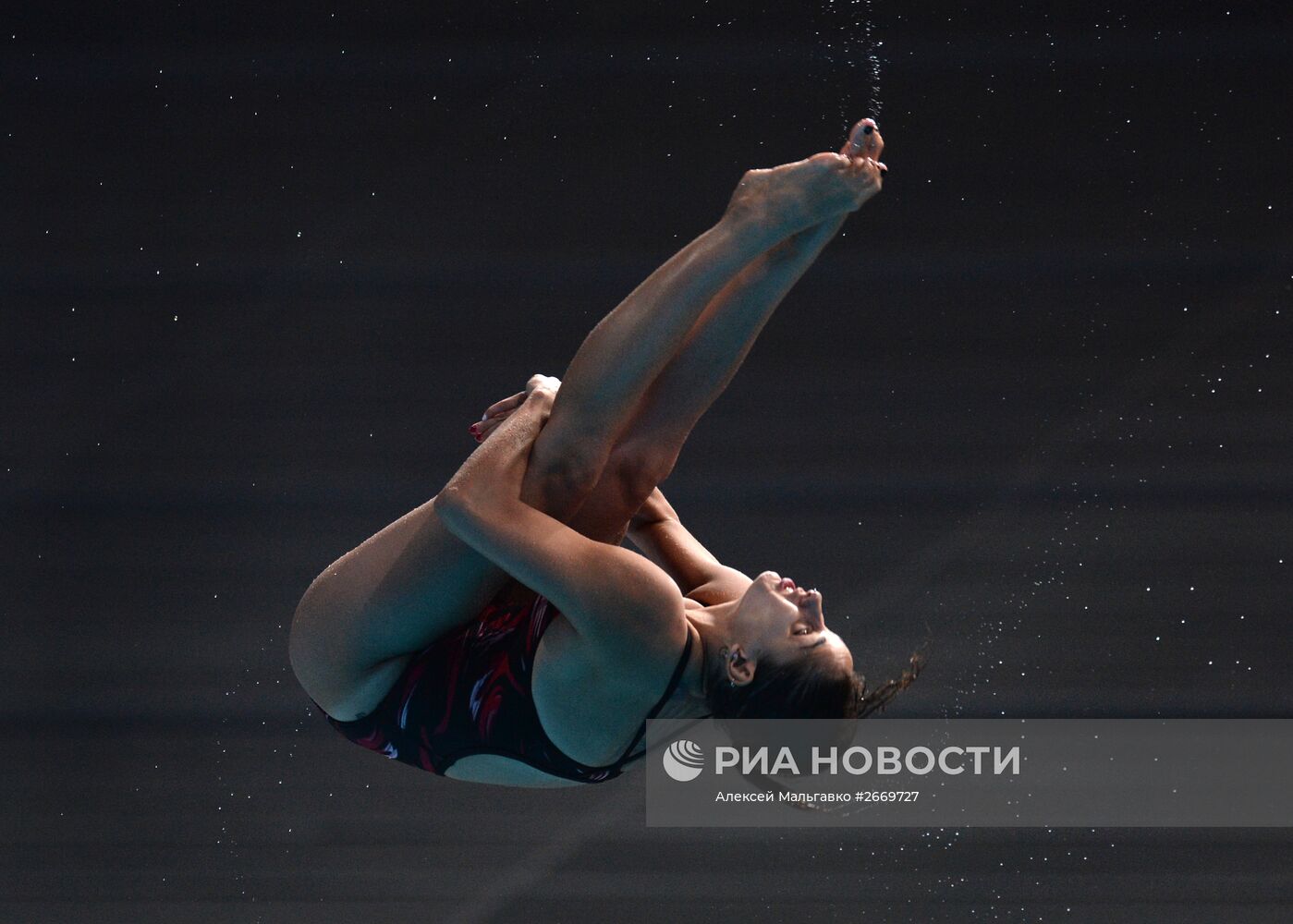 Чемпионат мира FINA 2015. Прыжки в воду. Женщины. Трамплин 3 м. Полуфинал