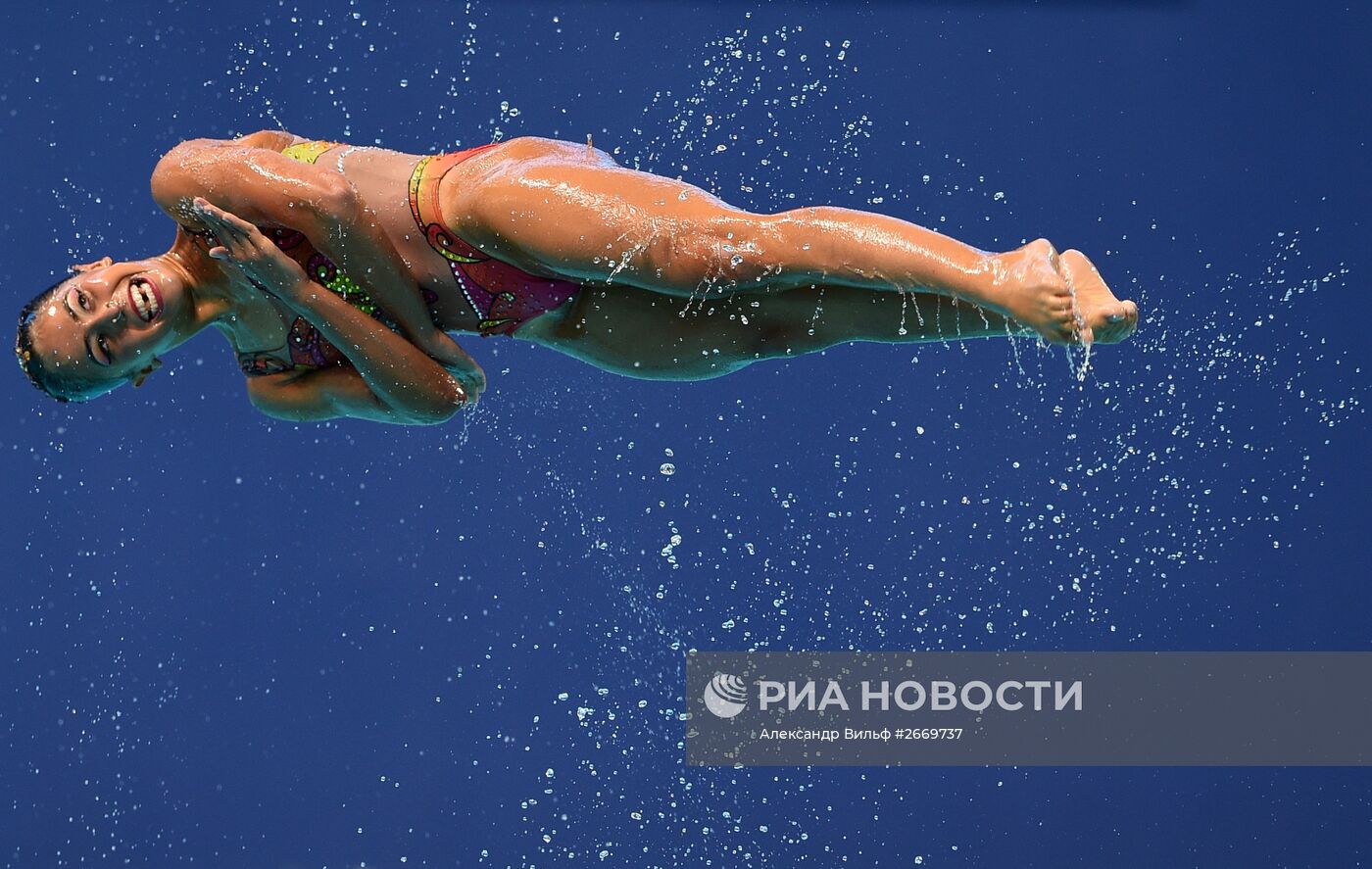 Чемпионат мира FINA 2015. Синхронное плавание. Группы. Произвольная программа. Финал