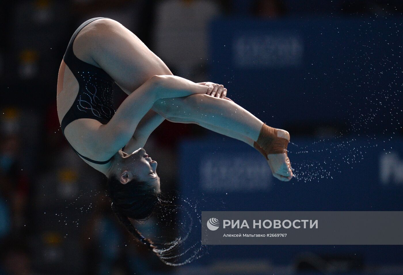 Чемпионат мира FINA 2015. Прыжки в воду. Женщины. Трамплин 3 м. Полуфинал