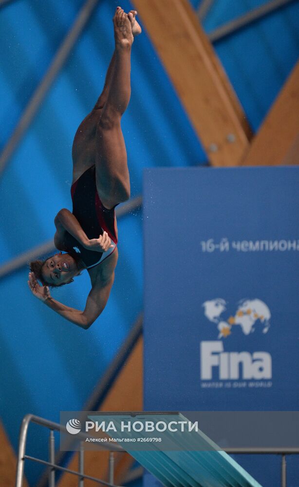 Чемпионат мира FINA 2015. Прыжки в воду. Женщины. Трамплин 3 м. Полуфинал