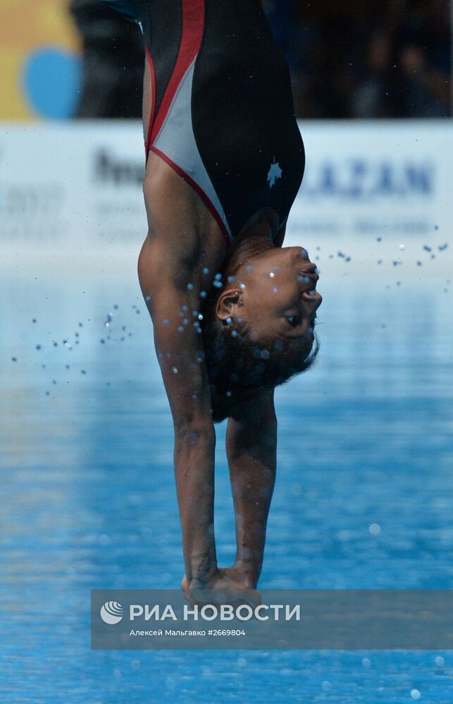 Чемпионат мира FINA 2015. Прыжки в воду. Женщины. Трамплин 3 м. Полуфинал