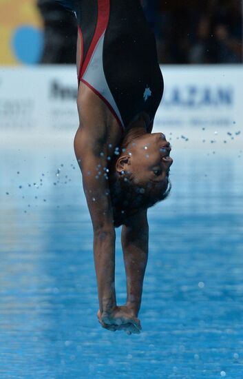 Чемпионат мира FINA 2015. Прыжки в воду. Женщины. Трамплин 3 м. Полуфинал