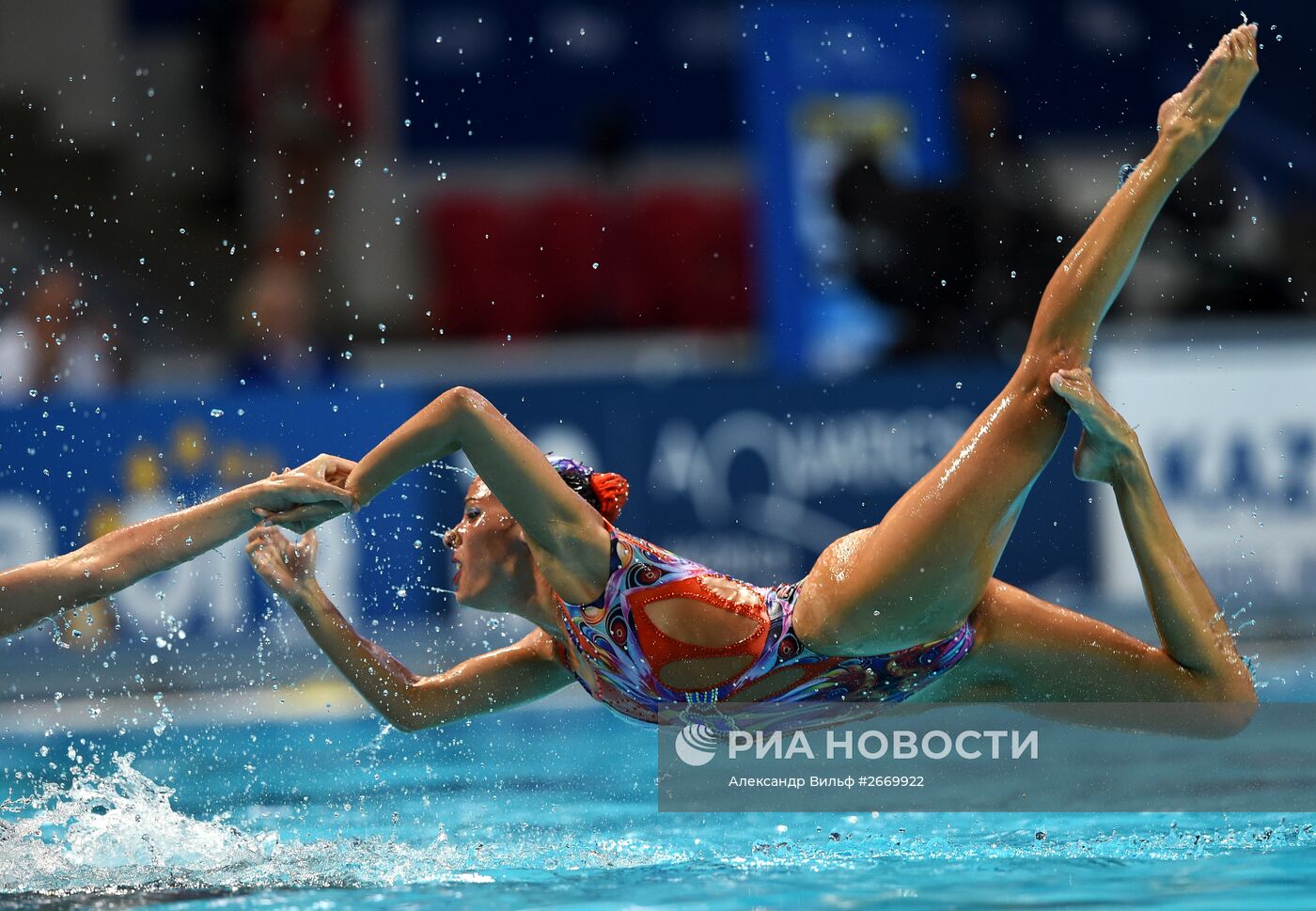 Чемпионат мира FINA 2015. Синхронное плавание. Группы. Произвольная программа. Финал