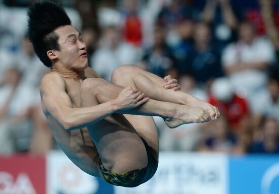 Чемпионат мира FINA 2015. Прыжки в воду. Мужчины. Трамплин 3 м. Финал