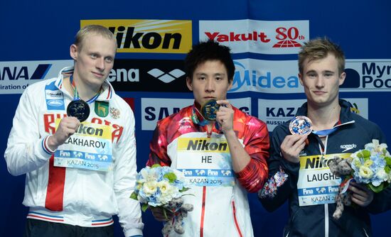 Чемпионат мира FINA 2015. Прыжки в воду. Мужчины. Трамплин 3 м. Финал