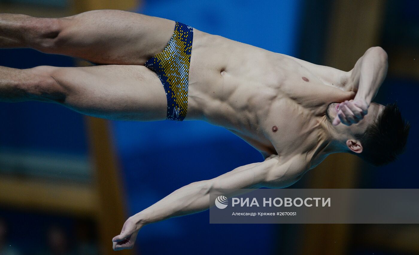 Чемпионат мира FINA 2015. Прыжки в воду. Мужчины. Трамплин 3 м. Финал