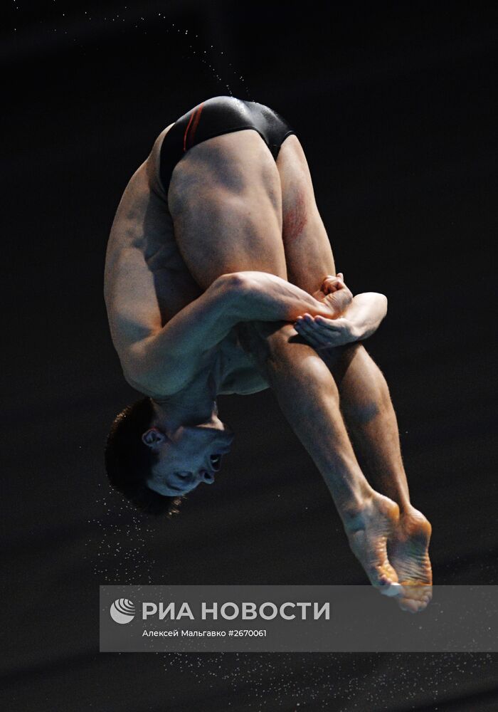 Чемпионат мира FINA 2015. Прыжки в воду. Мужчины. Трамплин 3 м. Финал