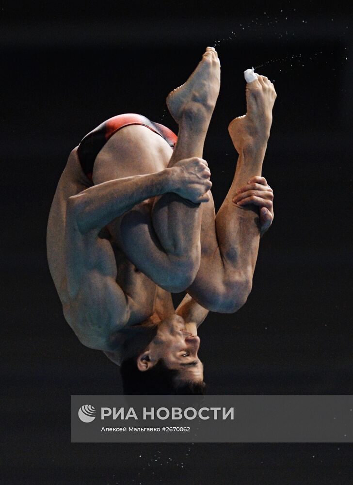 Чемпионат мира FINA 2015. Прыжки в воду. Мужчины. Трамплин 3 м. Финал